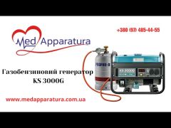 Генератор газобензиновый 3 кВт Германия KS 3000G video 0