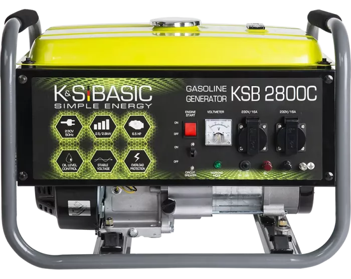 Генератор бензиновий 2.8 кВт Німеччина KSB 2800C