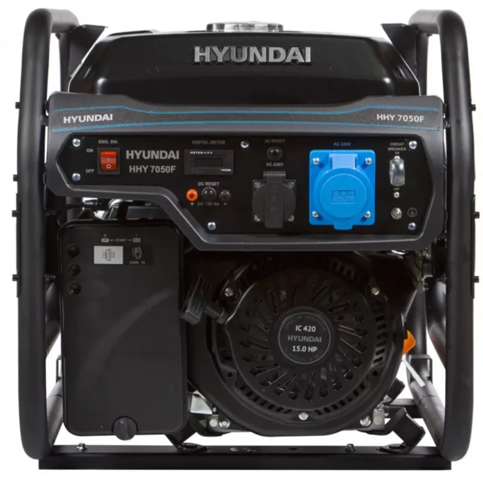 Генератор бензиновый 5.5 кВт Корея HHY 7050F