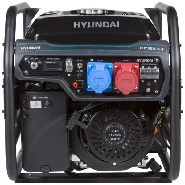 Генератор бензиновый 6.5 кВт Корея HHY 9050FE-T