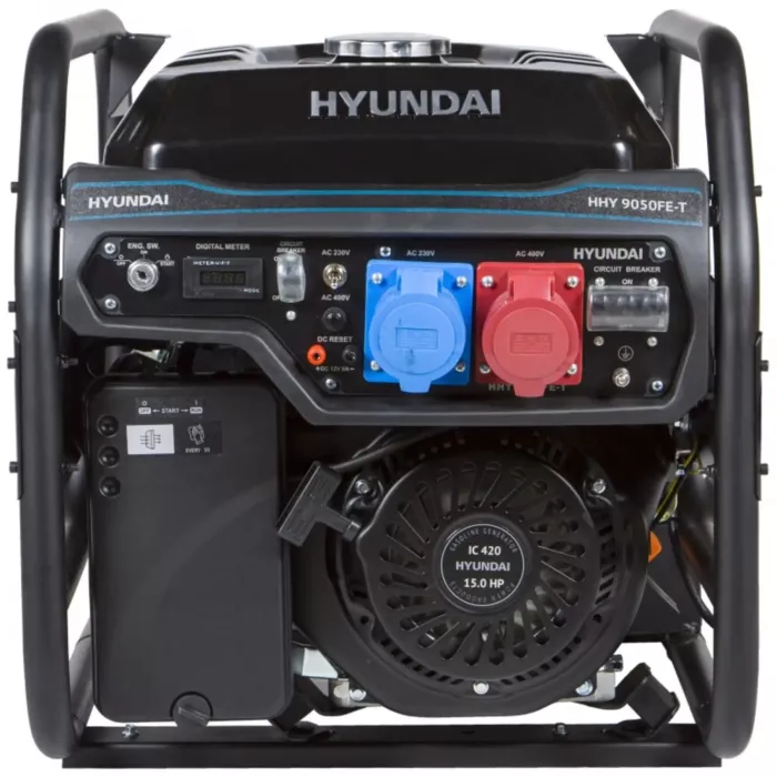 Генератор бензиновый 6.5 кВт Корея HHY 9050FE-T
