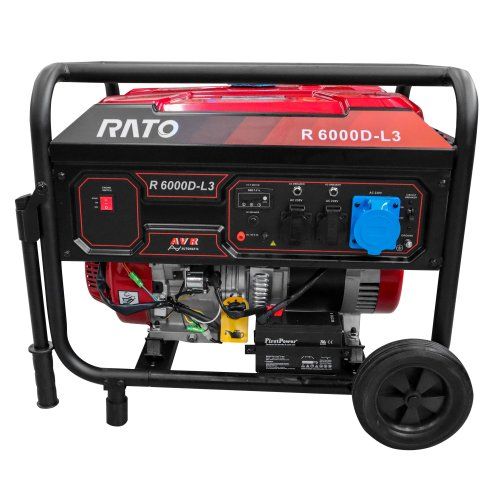 Генератор бензиновый 6 кВт RATO R6000D-L3