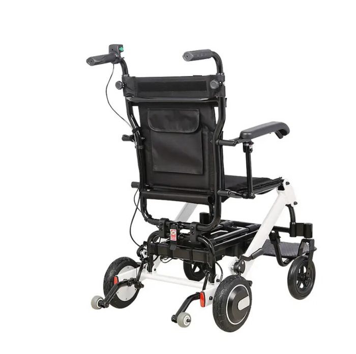 Коляска інвалідна електрична складна полегшена D6033
