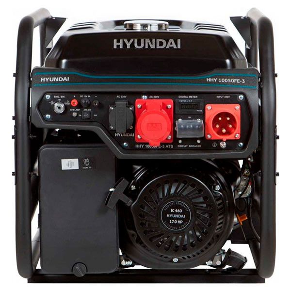 Генератор бензиновий 8 кВт Корея HHY 10050FE-3