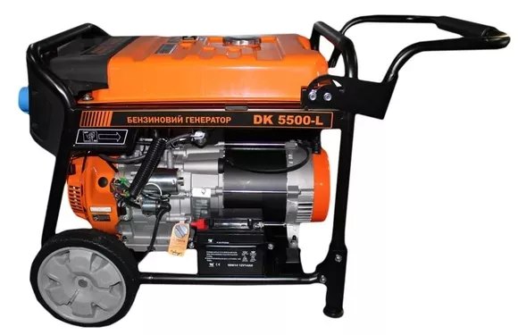 Генератор бензиновый 5.5 кВт GTM DK5500-L
