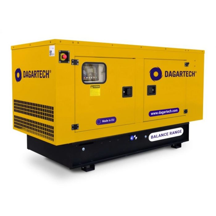 Генератор дизельный 16/18 кВт DAGARTECH BGPS 25 ST