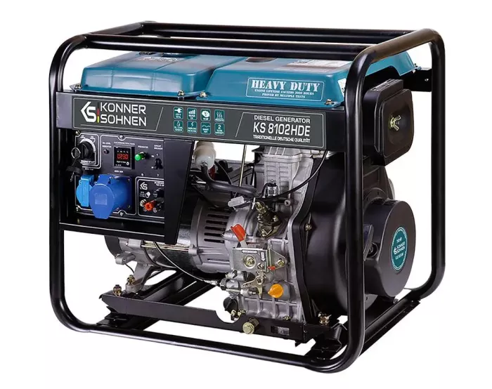 Генератор дизельный 6.5 кВт Германия KS 8102HDE (EURO II)
