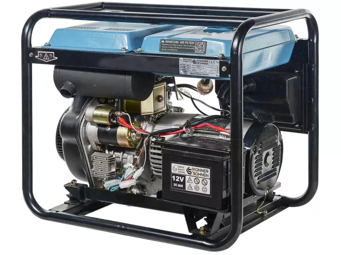 Генератор дизельний 6.5 кВт Німеччина KS 8100HDE-1/3 ATSR (EURO V)