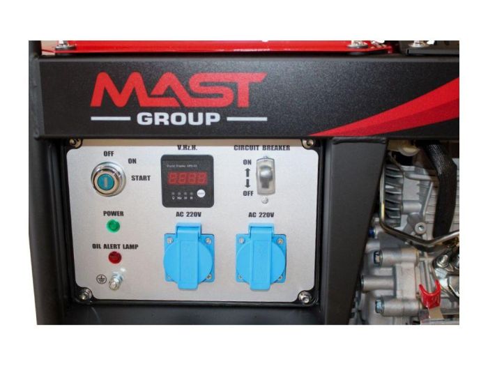 Генератор дизельний 3 кВт Mast Group YH4000AE з газовою плиткою Orcamp CK-505