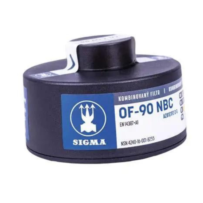 Протигаз цивільний ІЗОД-1 OF-90 NBC (тип ЦП5) з фильтром Sigma OF-90 A2B1E1P3DR
