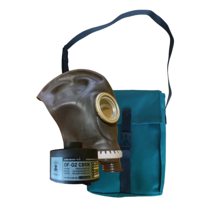 Протигаз цивільний ІЗОД-1 CBRN (тип ЦП7) з фильтром Sigma OF-02 A2B2E2K2SXP3DR