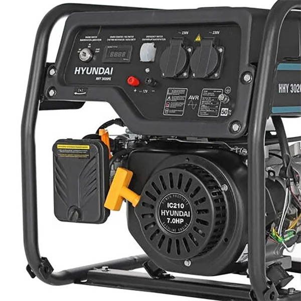 Генератор бензиновий 3.1 кВт Корея HHY 3020FE