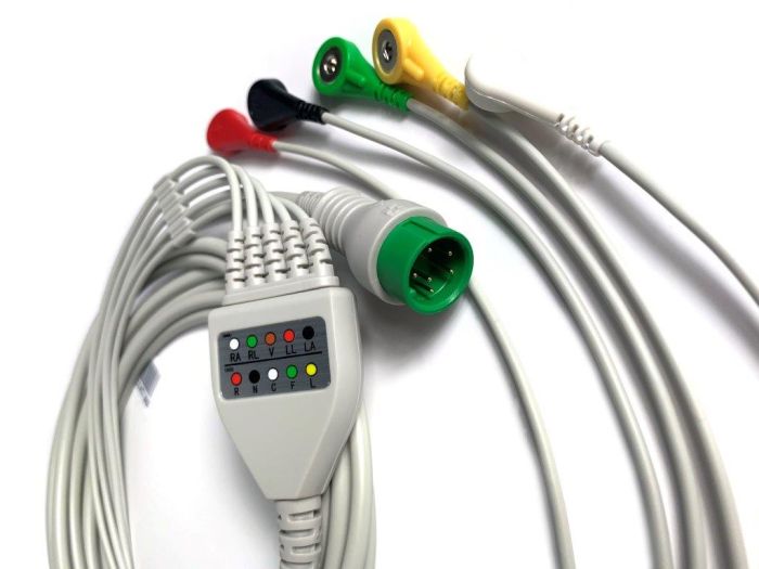 ЕКГ кабель для монітора К12