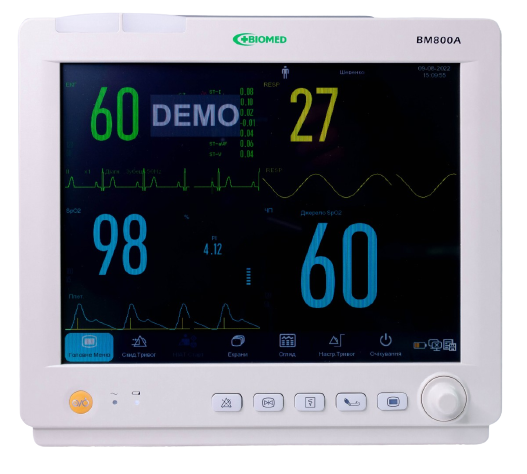 Монитор пациента BM800A с сенсорным экраном