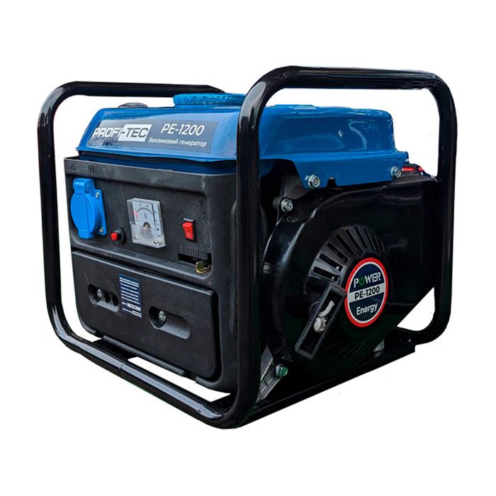 Генератор бензиновый 1.2 кВт PROFI-TEC PE-1200G
