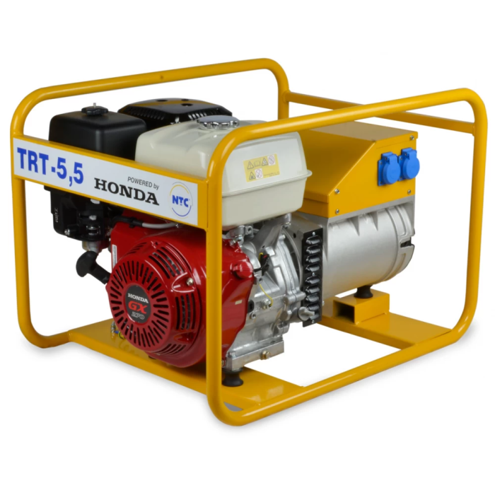 Генератор бензиновий 4.4/4.9 кВт NTC TRT-5.5