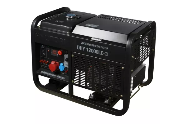 Генератор дизельный 11 кВт Корея DHY 12000LE-3