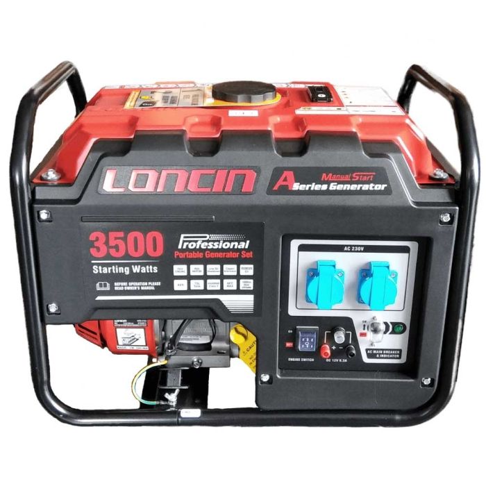 Генератор бензиновий 3.1 кВт Loncin LC 3500 AS
