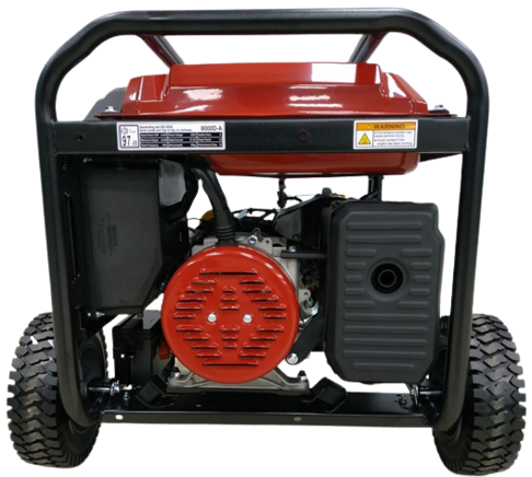 Генератор бензиновий  6.5 кВт Loncin LC 8000 D-AS