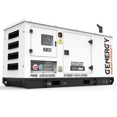 Генератор дизельний 37 кВт GENERGY GDS50T