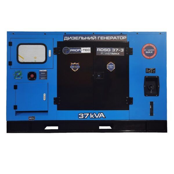 Генератор дизельний 30 кВт PROFI-TEC RDSG37-3