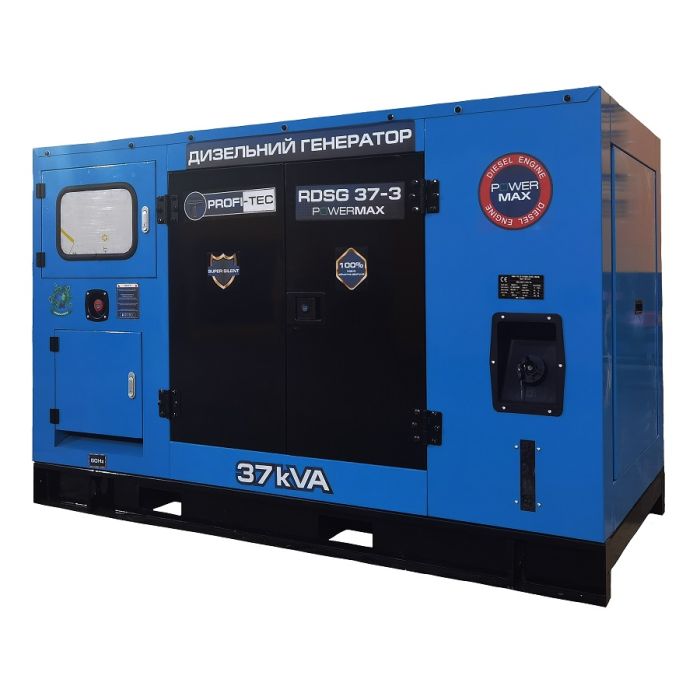 Генератор дизельний 30 кВт PROFI-TEC RDSG37-3