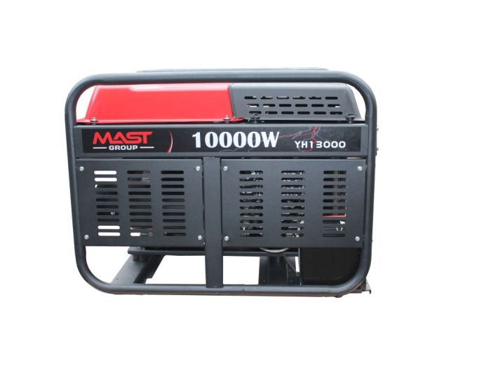 Генератор бензиновий 11 кВт Mast Group YH13000 з газовою плиткою Orcamp CK-505 та обігрівачем Gardyer HE2000