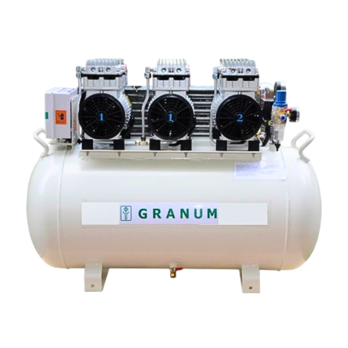 Компресор стоматологічний безмасляний Granum-300