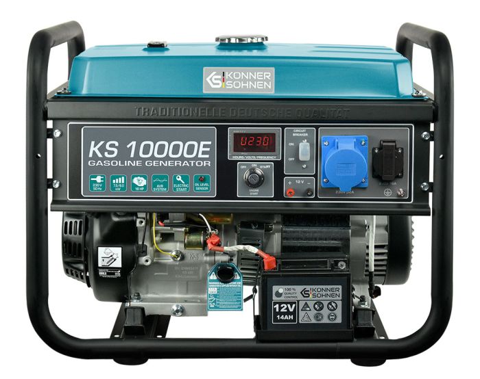 Генератор бензиновий 8 кВт Німеччина KS 10000E