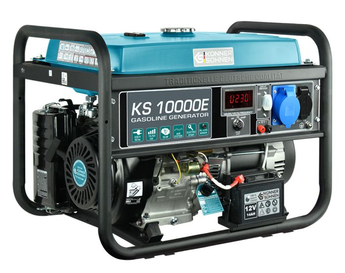 Генератор бензиновий 8 кВт Німеччина KS 10000E