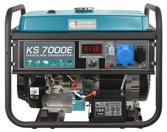 Генератор бензиновий 5.5 кВт Німеччина KS 7000E