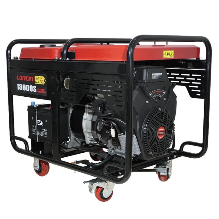 Генератор бензиновий 13 кВт Loncin LC18000S
