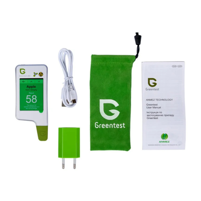 Нитрат-тестер, дозиметр и измеритель жесткости воды GreenTest ECO 5+ рыба