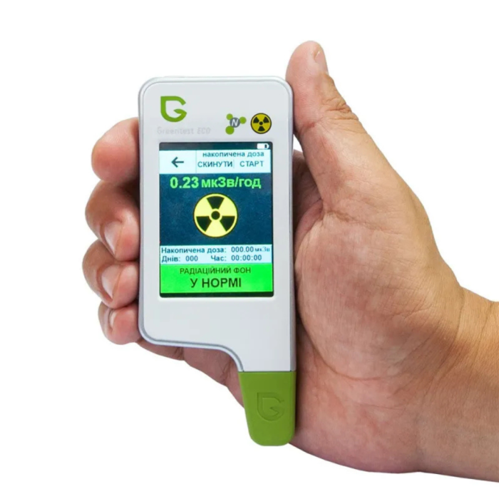 Нитрат-тестер, дозиметр и измеритель жесткости воды GreenTest ECO 5+ рыба
