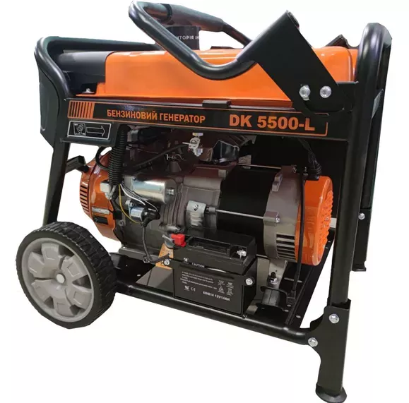 Генератор бензиновый 5.5 кВт GTM DK5500-L