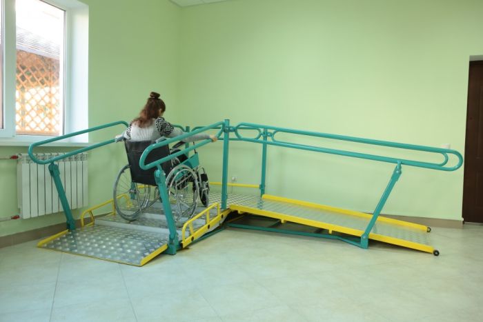 Площадка-тренажер подъемная для инвалидов ППН-Т