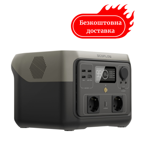 Зарядная станция 512 Вт EcoFlow RIVER 2 Max