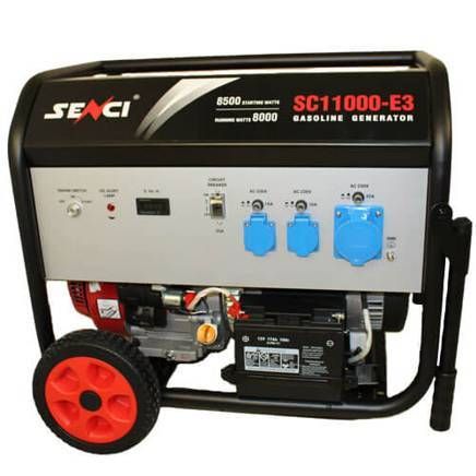 Генератор бензиновий 8.5 кВт Senci SC11000-E3
