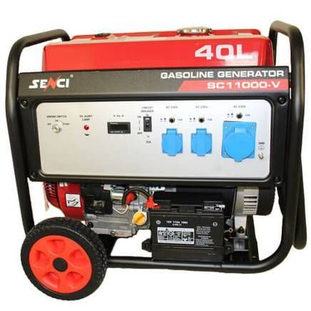 Генератор бензиновий 8.5 кВт Senci SC11000-V