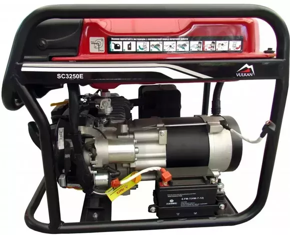 Генератор бензиновий 2.8 кВт Vulkan SC3250E-II
