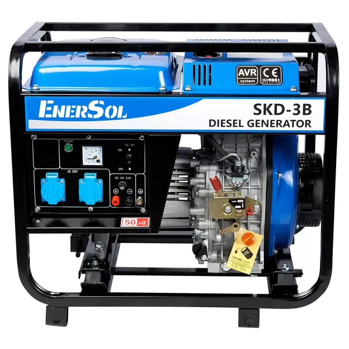 Генератор дизельний 3 кВт EnerSol SKD-3B