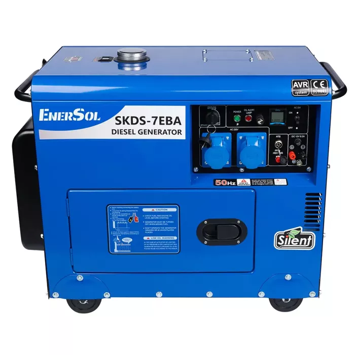 Генератор дизельный 6.5 кВт EnerSol SKDS-7EBA