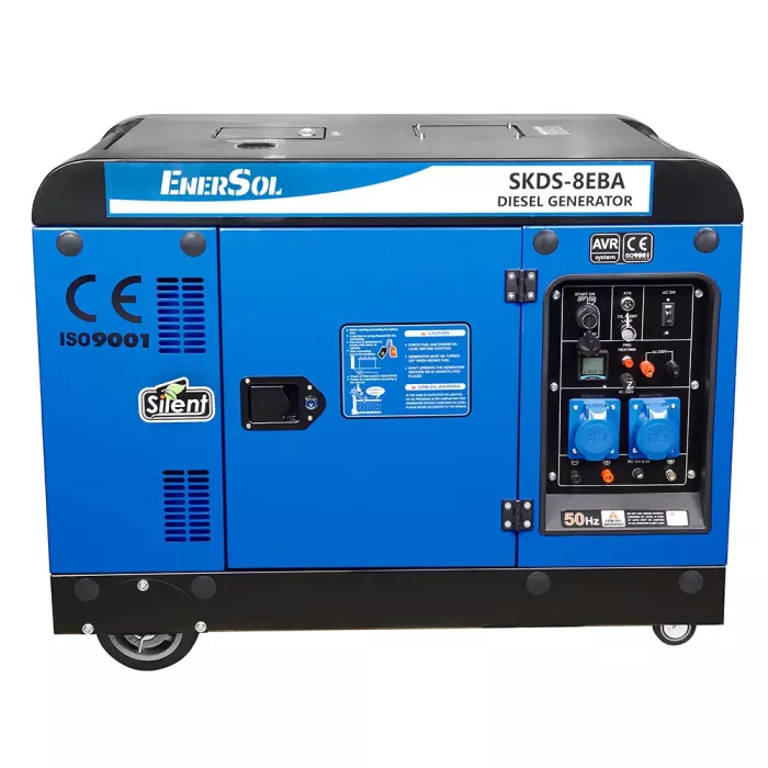 Генератор дизельный 8 кВт EnerSol SKDS-8EBA