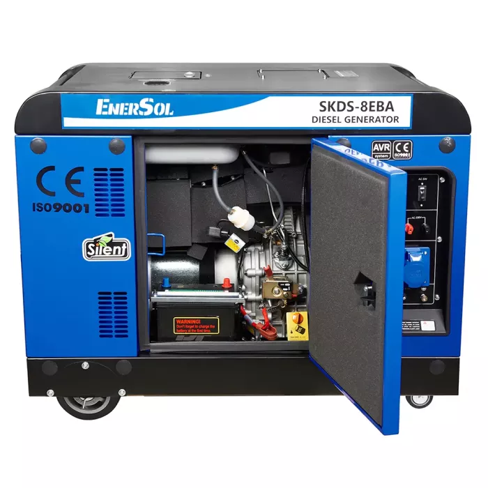 Генератор дизельный 8 кВт EnerSol SKDS-8EBA