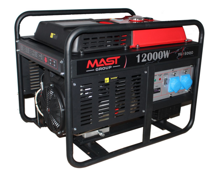 Генератор бензиновий 13 кВт MAST YH15000
