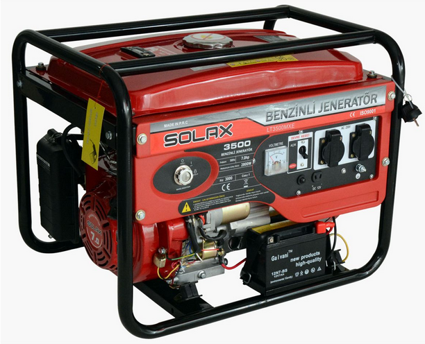 Генератор бензиновий 2.8 кВт SOLAX LT3500MXE