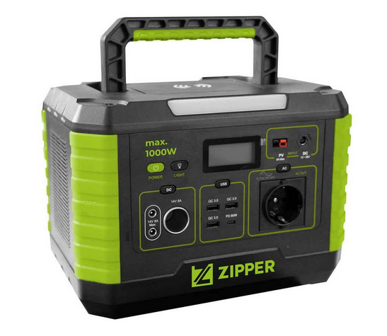 Зарядная станция 1000 Вт Zipper ZI-PS1000
